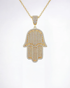 שרשראת חמסה יהלומים