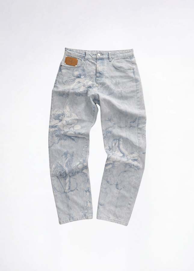 ג'ינס מלאכים בהיר