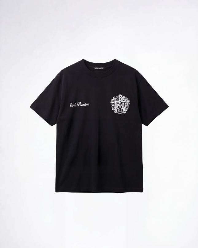 חולצה קצרה באקסטון שחורה