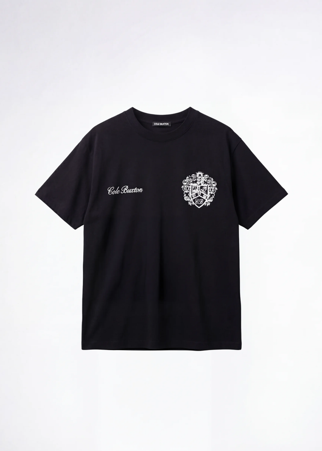 חולצה קצרה באקסטון שחורה