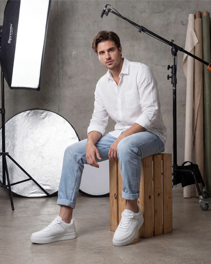 נעליים – White Route Sneakers