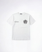 חולצה קצרה באקסטון לבנה